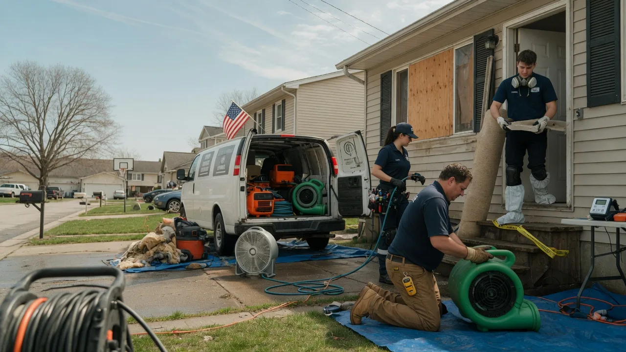 Water Damage Restoration in Crystal Spring, PA near me